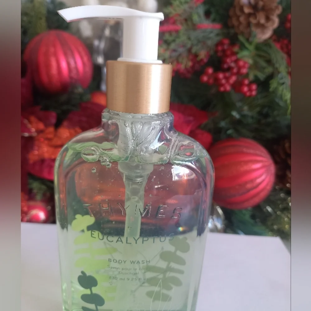 Thymes Body Wash with Pump - Eucalyptus, 9.25 fl oz
